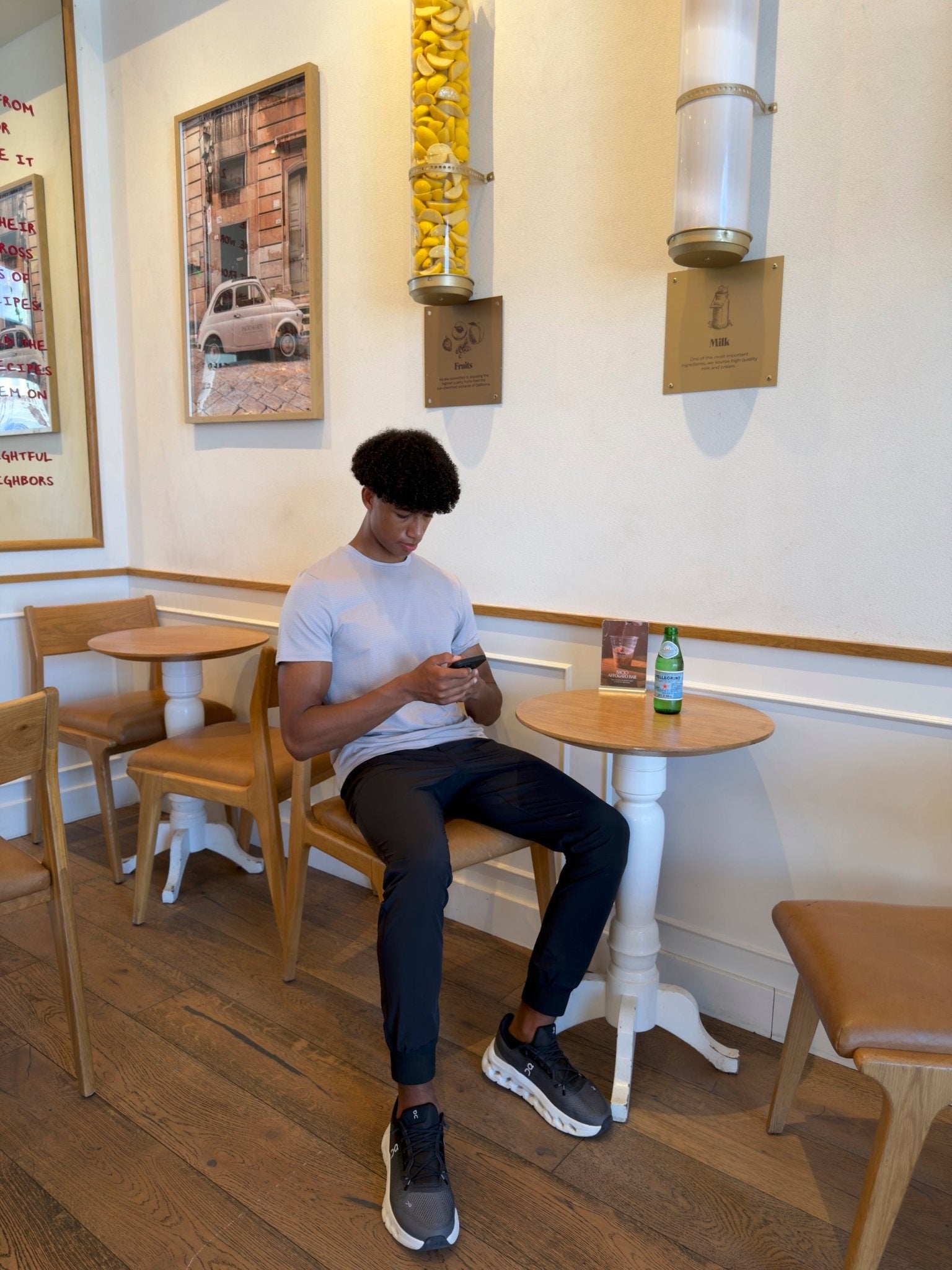 Transitional Performance Tee - Cement - Vincentius