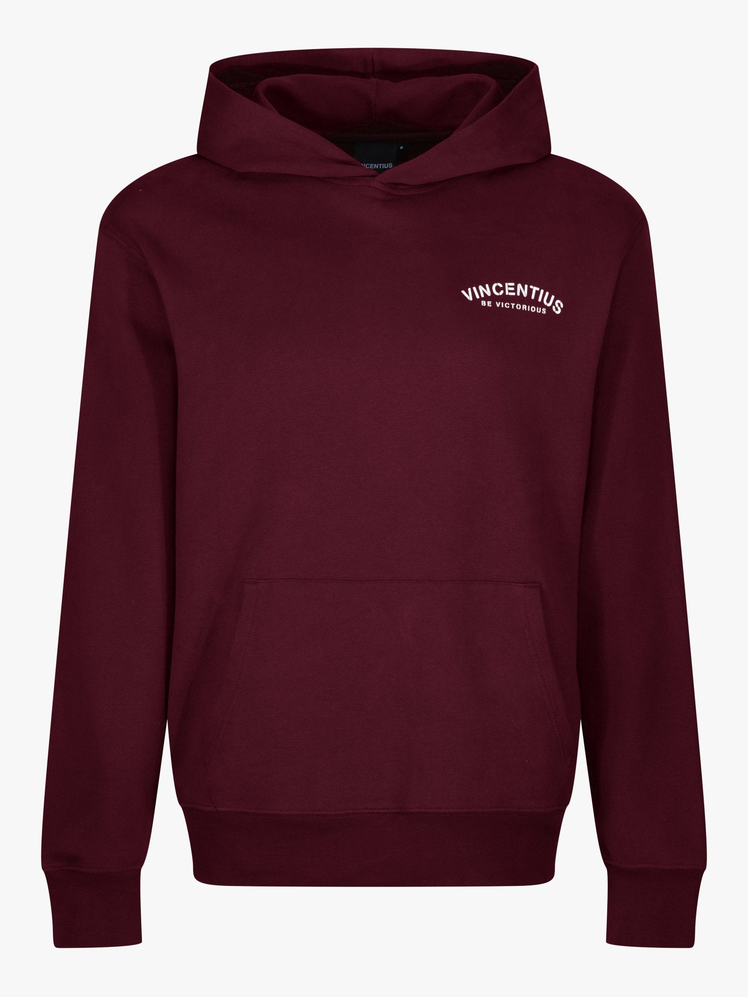 Be Victorious Luxury Hoodie - Burgundy - Vincentius