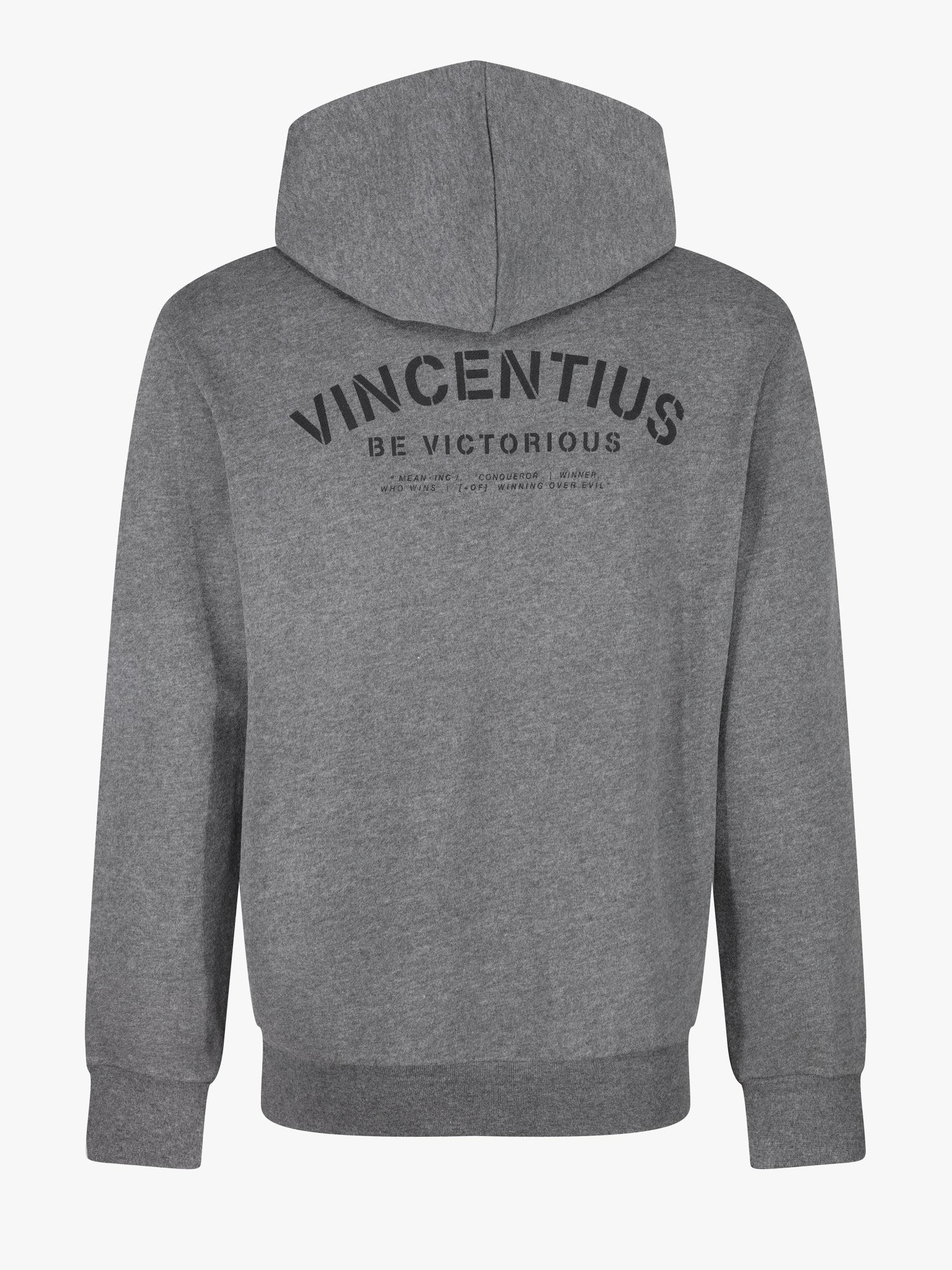 Be Victorious Luxury Hoodie - Grey - Vincentius