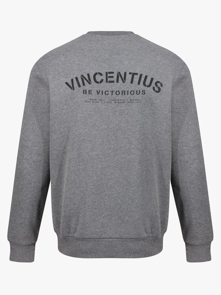 Be Victorious Luxury Sweatshirt - Grey - Vincentius