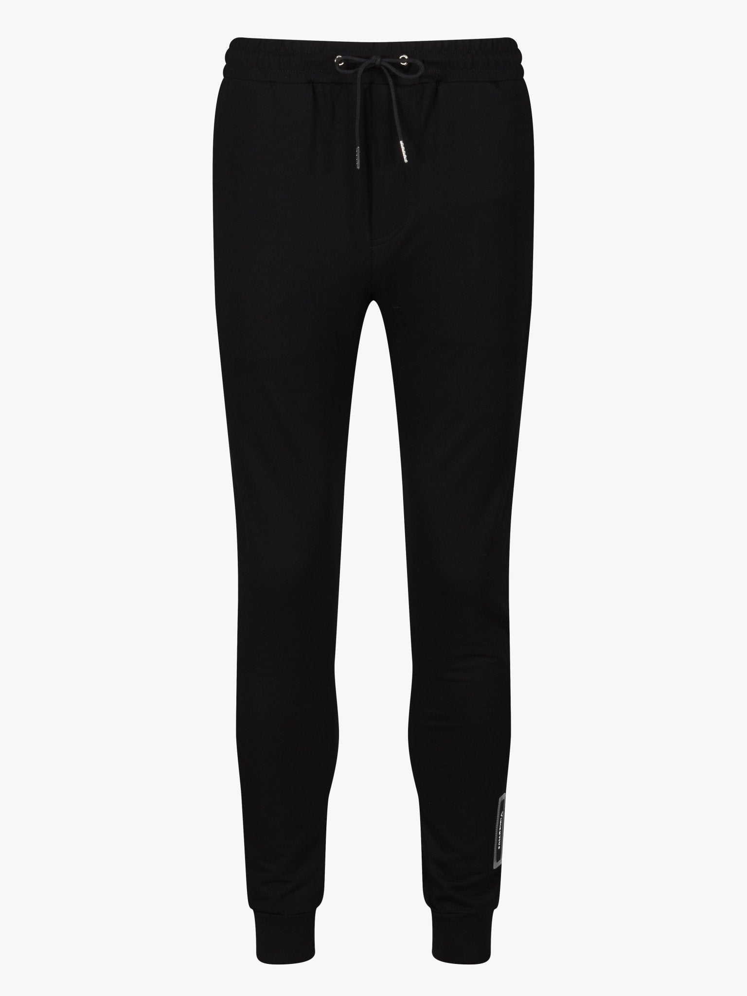 Black Logo Panel Trouser - Vincentius