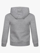 Boy's Double Embroidery Luxe Hoodie - Grey - Vincentius