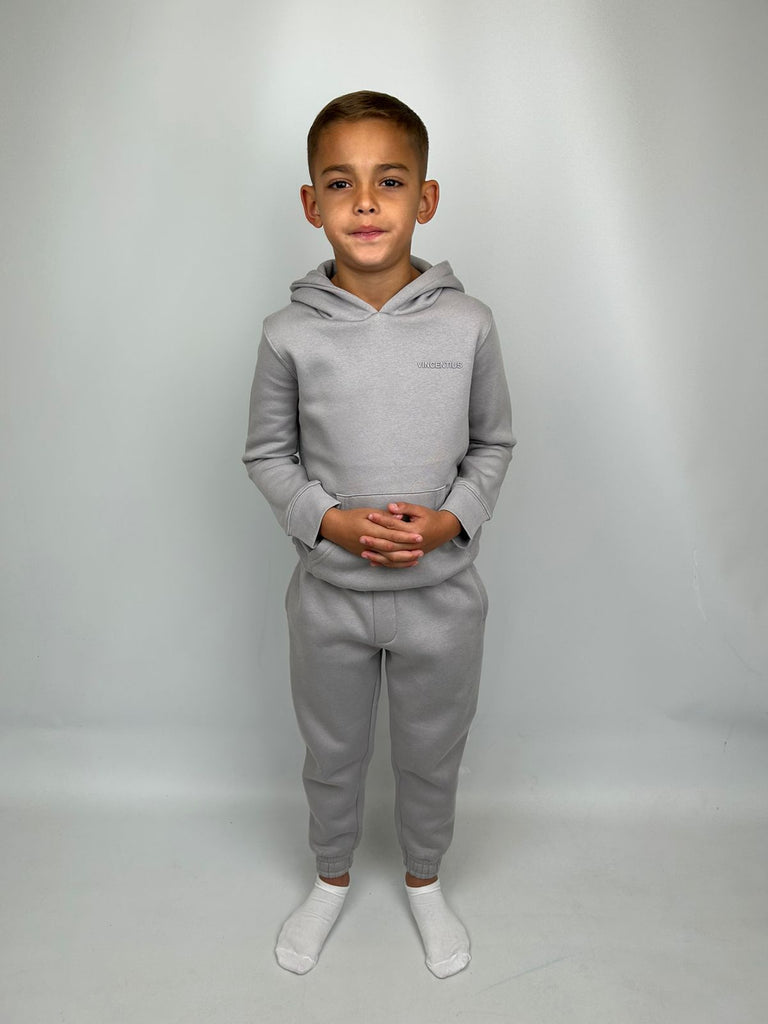 Boy's Every Day Tracksuit - Grey - Vincentius