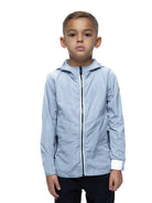 Boy's Grey Active Windbreaker - Vincentius