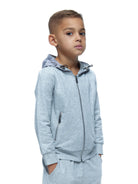 Boy's Grey Hybrid Tracksuit - Vincentius