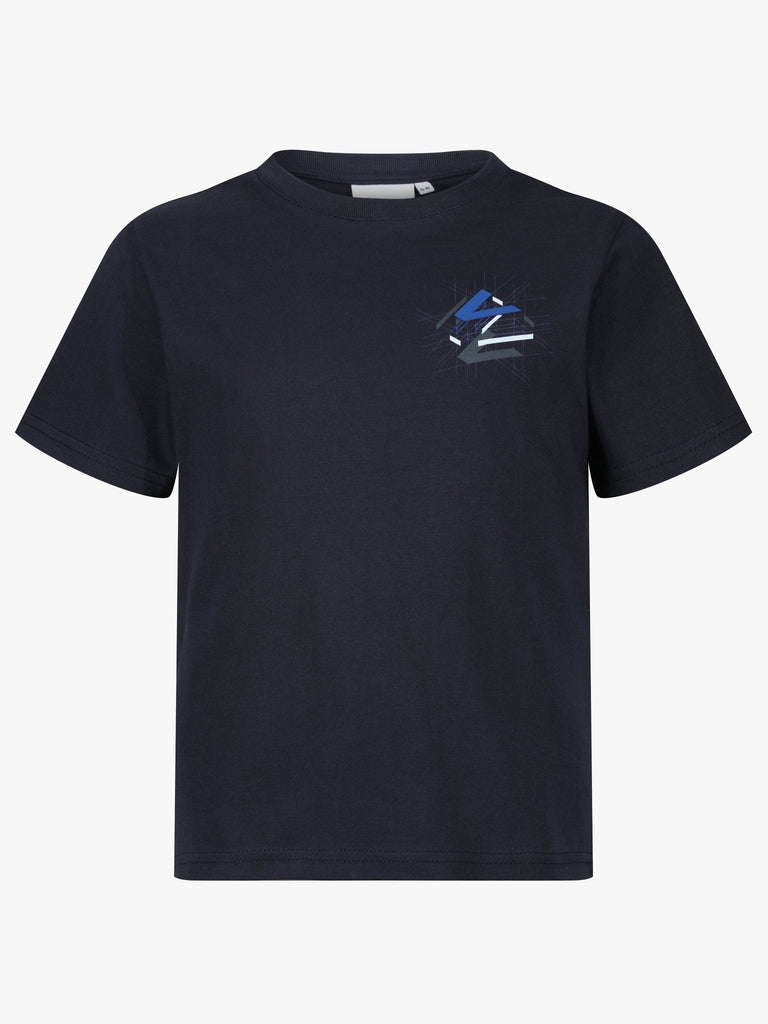 Boy's Luxe Shatter T-Shirt - Navy - Vincentius