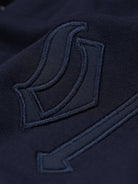 Boy's Monogram Luxe Hoodie - Navy - Vincentius