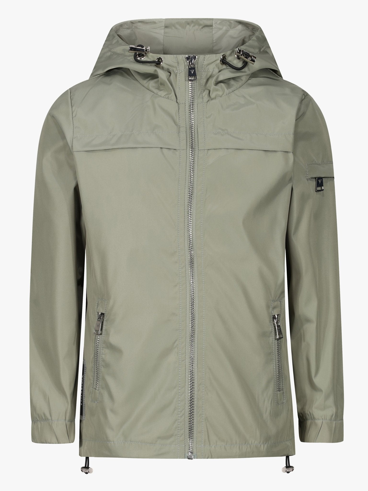 Boys Olive Tech Jacket - Vincentius