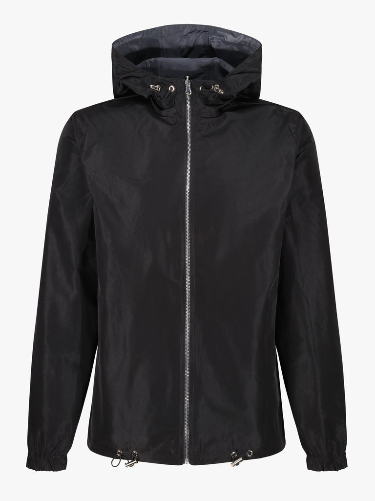 Graphite-Black Reverse Tech Jacket - Vincentius