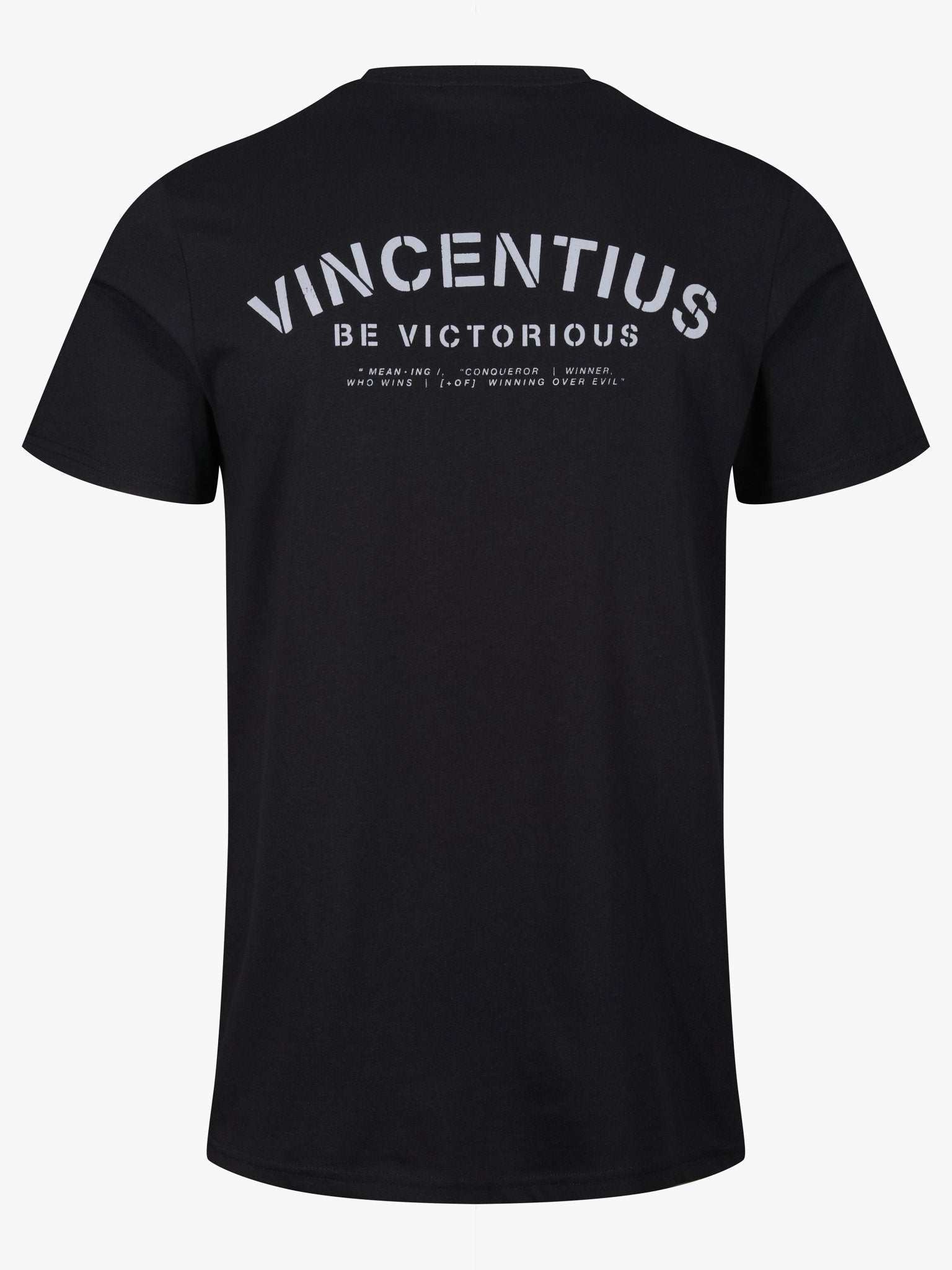 Luxe Be Victorious T-Shirt - Black - Vincentius