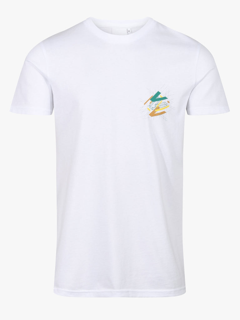 Luxe Shatter T-Shirt - White - Vincentius