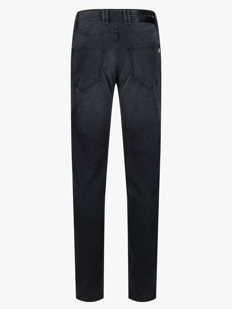 Luxury Edition Tailored Fit Jeans - Dark Grey/Black Patch - Vincentius