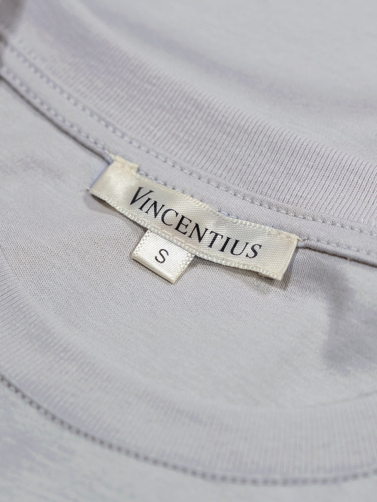 Luxury Ice Grey T-Shirt - Vincentius