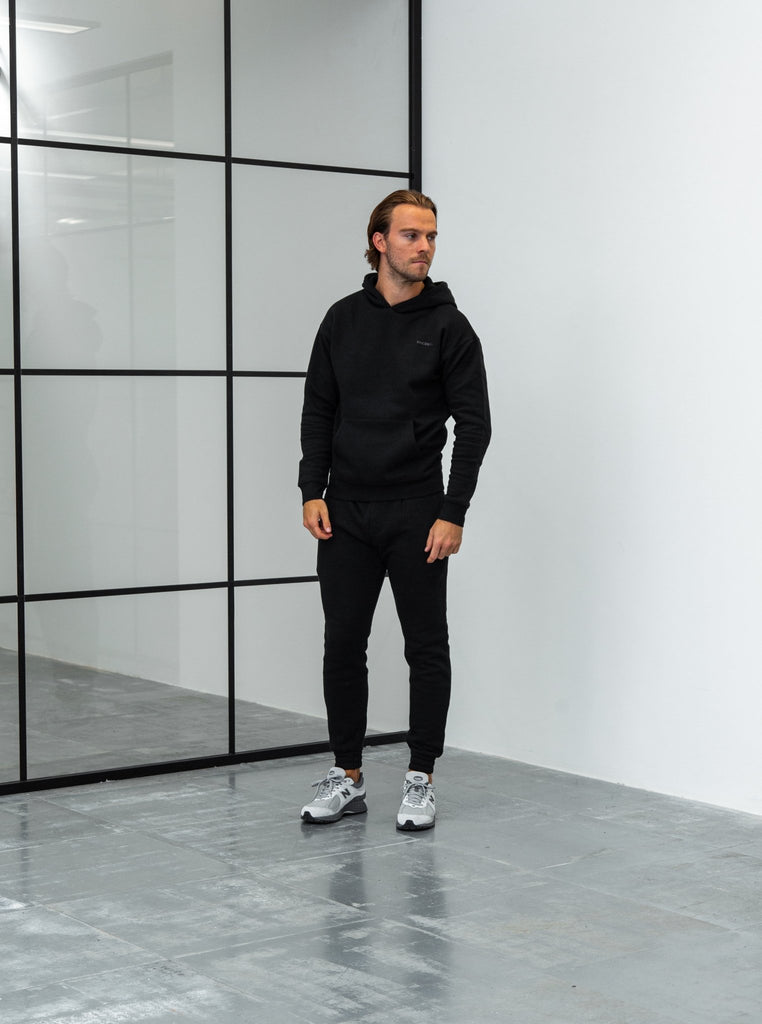 Relaxed Every Day Tracksuit - Black - Vincentius