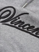 Script Luxe Hoodie - Grey - Vincentius